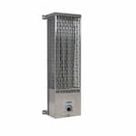 King Electric 187W/250W Compact Radiant Utility Heater, 25 Sq Ft, 208V/240V, SST