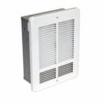 King Electric 1000W/2000W Economy Wall Heater (No Wall Can), 250 Sq Ft, 208V, White