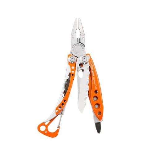 Leatherman SKELETOOL RX Stainless Steel Multi-Tool with Standard Sheath, Orange