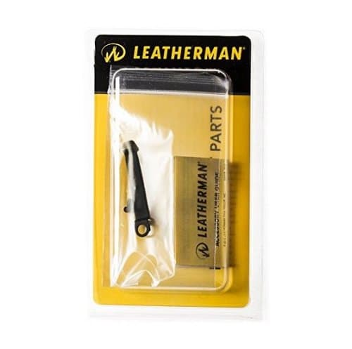 Leatherman Stainless Steel Black Pocket Clip for Kick Leatherman Multitool