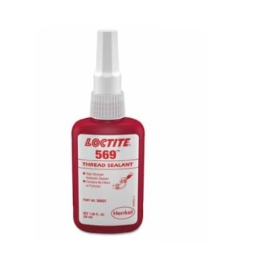 Loctite  50 mL 569 Hydraulic Thread Sealant