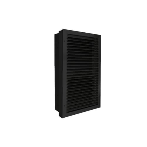 King Electric 2750W Electric Wall Heater w/ Can, Disconnect & 24V Control, 120V, BLK