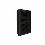 King Electric 4500W Electric Wall Heater w/ Disconnect & 24V Control, 240V, Black