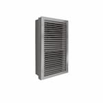 King Electric 4000W Electric Wall Heater w/ Thermostat & Relay, 277V, Silver