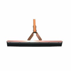 Magnolia Brush 24" Straight Black Aluminum Squeegee No Handle