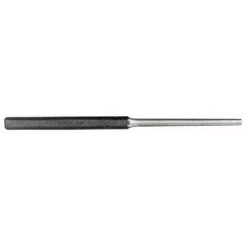 Mayhew 8'' Alloy Steel Extra Long Full Finish Pin Punch with 3/16'' Tip