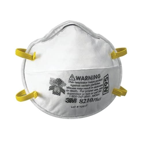 3M Particulate Respirator 8210Plus, N95