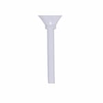 Matthews Fan 10-in Down Rod for Matthews-Gerbar Fans, Gloss White   