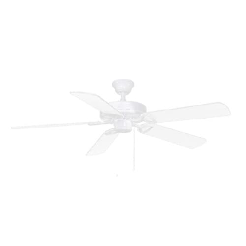 Matthews Fan 52-in 64W America Ceiling Fan, AC, 3-Speed, 5-Blades, White