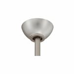 Matthews Fan Atlas-Slant Ceiling Fan Canopy Mount, Brushed Nickel