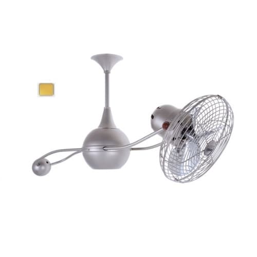 Matthews Fan 39-in 55W Brisa 2000 Ceiling Fan, AC, 3-Speed, 3-Metal Blades, Gold