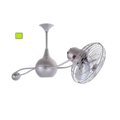 Matthews Fan 39-in 55W Brisa 2000 Ceiling Fan, AC, 3-Speed, 3-Metal Blades, Light Green