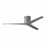 Matthews Fan 56-in 33W Eliza-H Ceiling Fan w/Remote, DC, 6-Speed, 3-Barn Wood Blades, Brushed Nickel