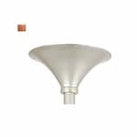 Matthews Fan Flat Ceiling Mount, Brushed Copper