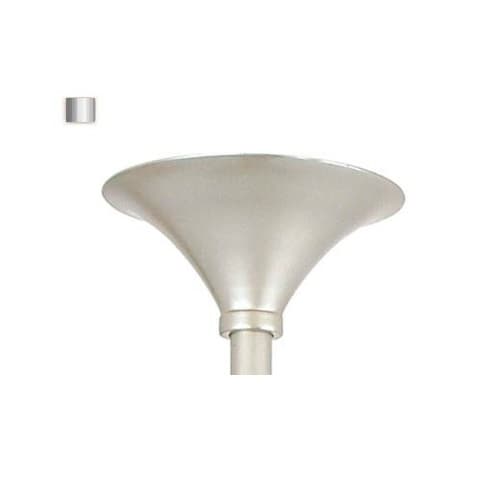 Matthews Fan Flat Ceiling Mount, Polished Chrome