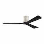 Matthews Fan 60-in 32W Irene Ceiling Fan, DC, 6-Speed, 3-Black Blades, Barn Wood