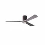 Matthews Fan 42-in 17W Irene-3HLK Ceiling Fan w/Light, DC, 6-Speed, 3-Barn Wood Blade, Textured Bronze