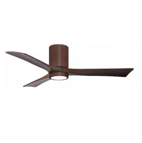 Matthews Fan 52-in 32W Irene-3H Ceiling Fan w/ Light Kit, Walnut Blades, Walnut