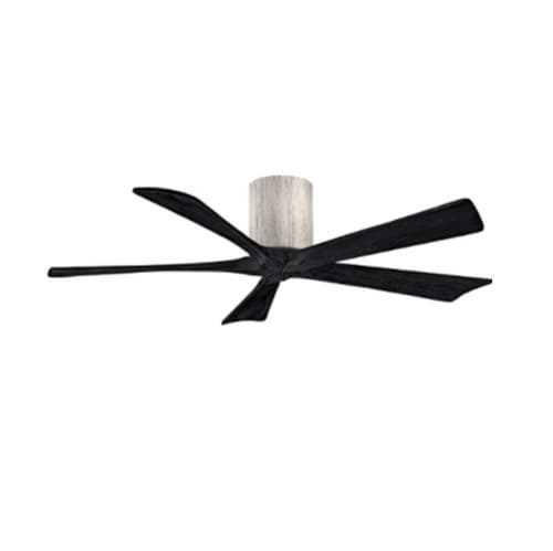 Matthews Fan 52-in 31W Irene Ceiling Fan, DC, 6-Speed, 5-Black Blades, Barn Wood