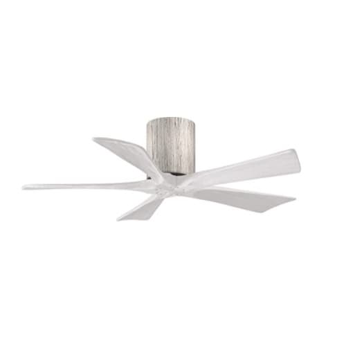 Matthews Fan 42-in 25W Irene Ceiling Fan, DC, 6-Speed, 5-White Blades, Barn Wood