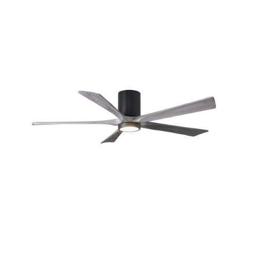 Matthews Fan 60-in 30W Irene-5HLK Ceiling Fan w/Light, DC, 6-Speed, 5-Barn Wood Blades, Matte Black