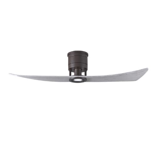 Matthews Fan 52-in 29W Lindsay Ceiling Fan w/Light, DC, 6-Speed, 2-Barn Wood Blades, Textured Bronze