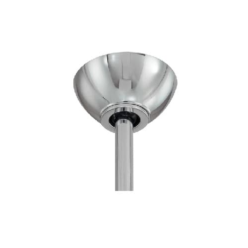 Matthews Fan Slant Ceiling Mount, Polished Chrome