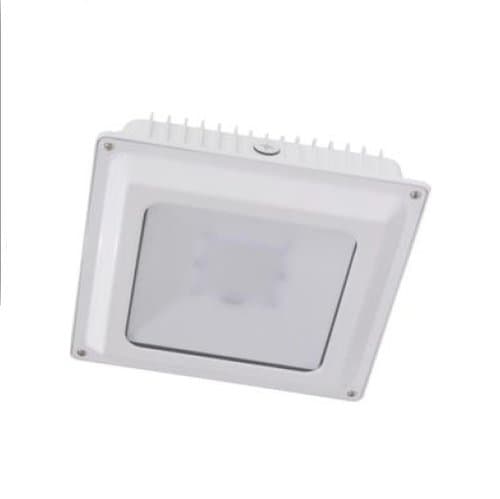 Magnalux 45W LED Canopy Light, 250W MH Retrofit, 5000 lm, 5000K, 100V-277V, White