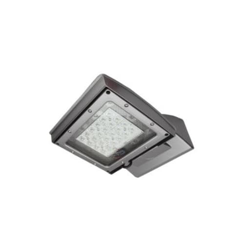 MaxLite 55W LED MPulse Shoebox Light, Type IV, 0-10V Dim, 250W MH Retrofit, 6250 lm, 5000K