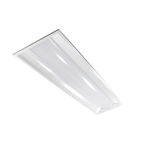 MaxLite 34W 1x4 LED Troffer w/ Sensor, 0-10V Dimmable, 4010 lm, 120V-277V, 4000K