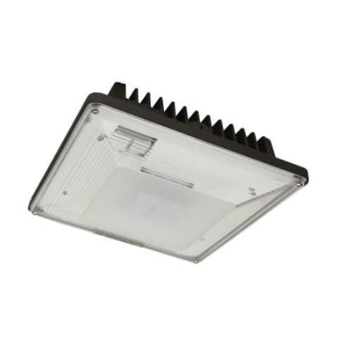 MaxLite 30W LED Low-Profile Canopy Light w/ Photocell, 0-10V Dim, 150W MH Retrofit, 3431lm, 4000K