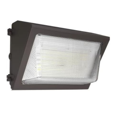 MaxLite 40W LED Wall Pack w/ Battery Backup, Large, Open Face, 250W MH Retrofit, 5645lm, 4000K