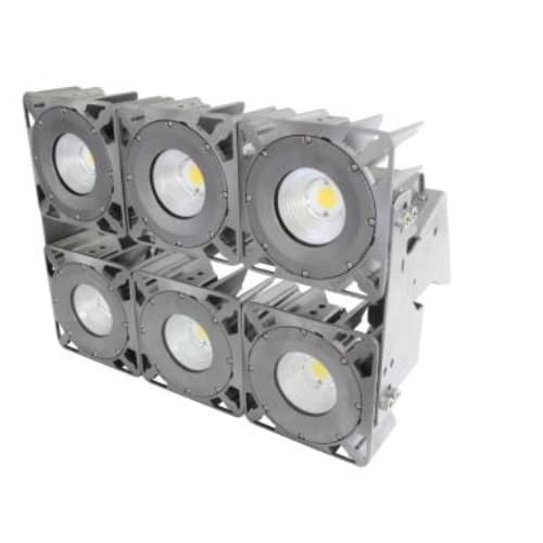 MaxLite 630W LED High Output Stadium Flood Lights, 120-277V, 1500W MH Retrofit, 61140 lm, 5000K