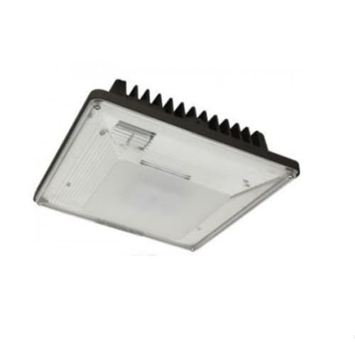 MaxLite 53W LED Canopy Area Light w/ Motion, 0-10V Dim, 250W MH Retrofit, 6510 lm, 5000K