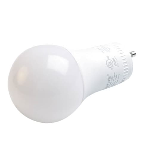 MaxLite 9W LED A19 Bulb, Dimmable, GU24, 810 lm, 120V, 2700K