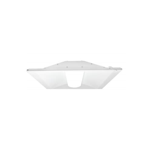 MaxLite 23W 2x2 LED Recessed Troffer w/ Backup, 0-10V Dimmable, 2957 lm, 120V-277V, 3500K