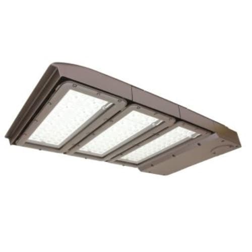 MaxLite 300W LED Area Light Fixture, Type III, 0-10V Dim, 750W PSMH Retrofit, 36440 lm, 5000K