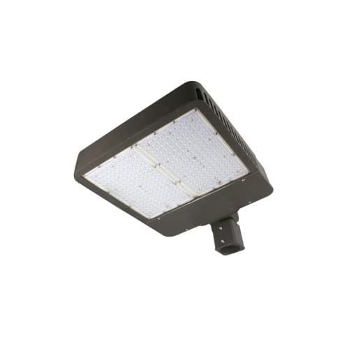 MaxLite 280W LED Medium Area Light w/ Sensor, Trunnion, Type IV, 120V-277V, 4000K, Bronze