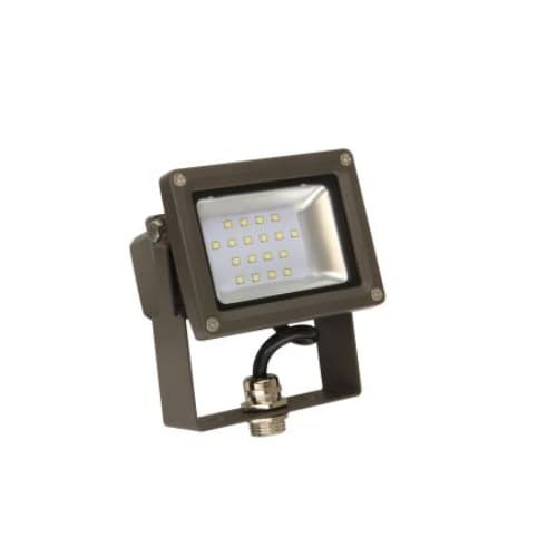 MaxLite 12.5W Small LED Flood Light, Wide Beam Angle, 150W QTZ/35W MH Retrofit, 1475 lm, 5000K