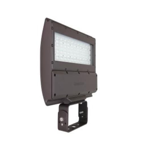 MaxLite 100W LED Shoebox Area Light, Swivel Mount, 347-480V, 250W PSMH Retrofit, 12683lm, 5000K