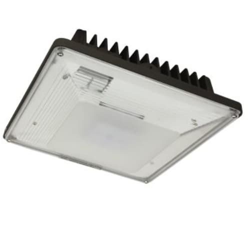 MaxLite 20W LED Low Profile Canopy w/ Photocell, 0-10V Dim, 100W MH Retrofit, 2,200 lm, 5000K