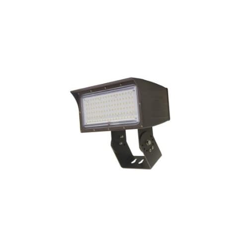 MaxLite 80W LED Medium Flood Light w/ Trunnion Mount, Dim, Wide, 9900 lm, 5000K, Bronze