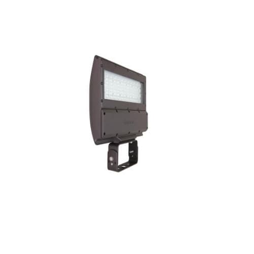 MaxLite 100W LED Flood Light w/ Trunnion Mount & Sensor, 250W MH Retrofit, Dim, 12683 lm, 3000K