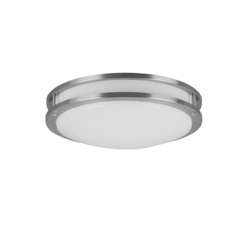 MaxLite 16-in 24W LED Flush Mount, Triac Dimming, 120V, Selectable CCT