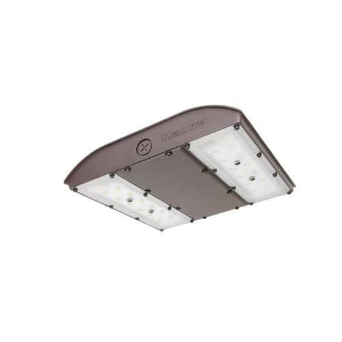 MaxLite 56W LED Canopy Light w/ Backup & Sensor, Canopy, 150W MH Retrofit, 2459 lm, 5000K, Bronze