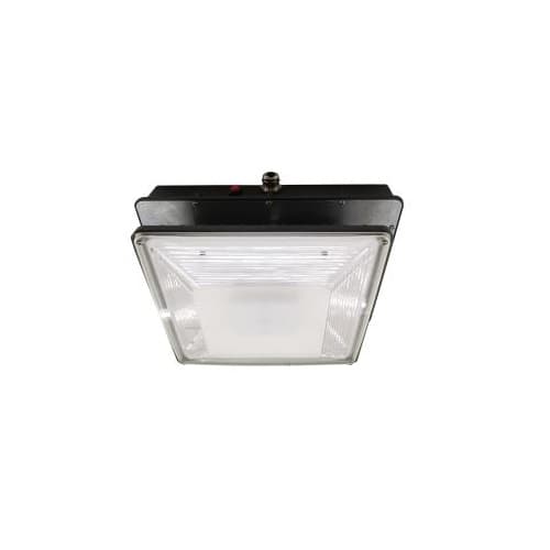 MaxLite 30W LED Canopy Light w/ 0 Deg Backup & Sensor, Parking, 3331 lm, 120V-277V, 5000K