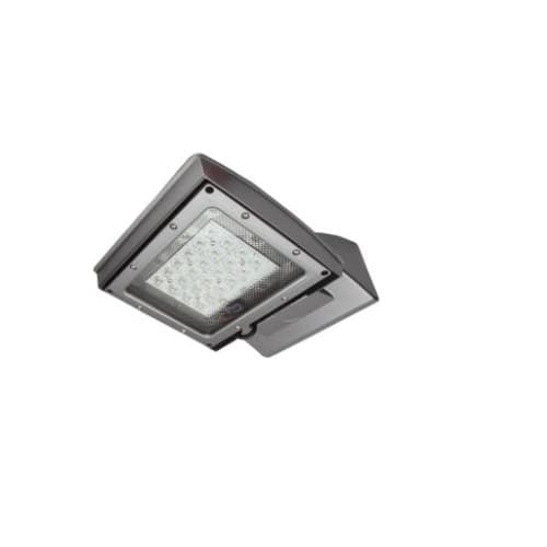 MaxLite 55W MPulse LED Wall Light w/Surge Suppression, 6250 lm, 120V-277V, Type IV, 5000K, Bronze