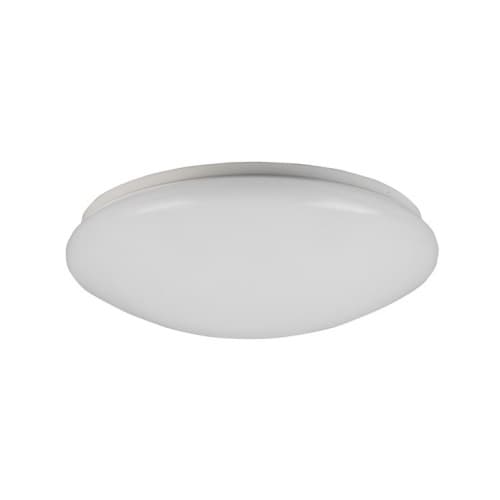 MaxLite 15-in 24W LED Puff Flush Mount, 0-10V Dimming, 120V, Selectable CCT