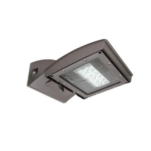 MaxLite 55W LED Wall Light w/ 0 Deg Backup & Photocell, Type IV, 6200 lm, 120V-277V, 4000K