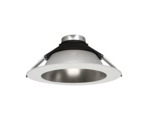 MaxLite 9.5-in Reflector for RRC Downlight, Round, Matte Silver/White